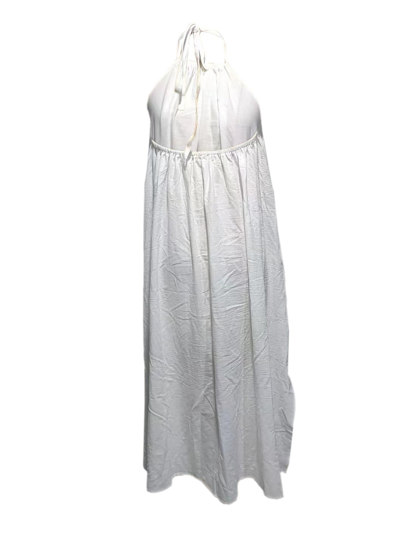 Women's Hanging Neck Backless Suspender Dress