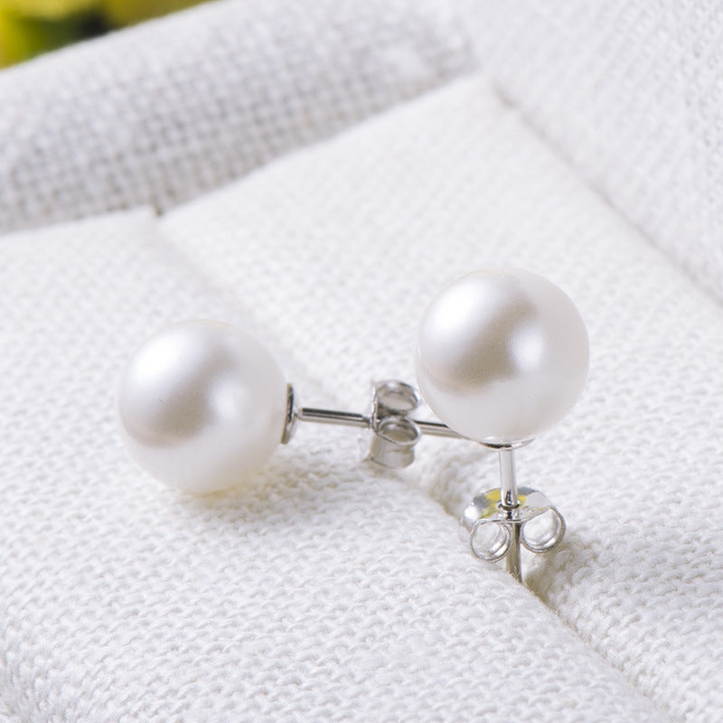 S925 Pearl Earrings