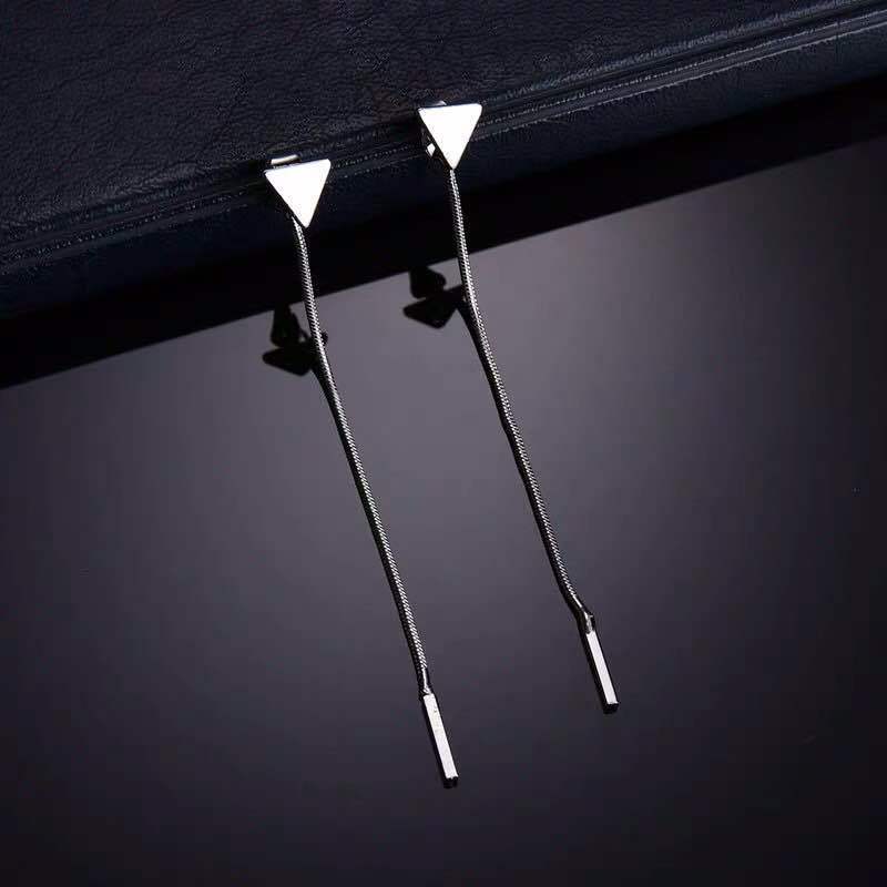 Small Triangle Earrings