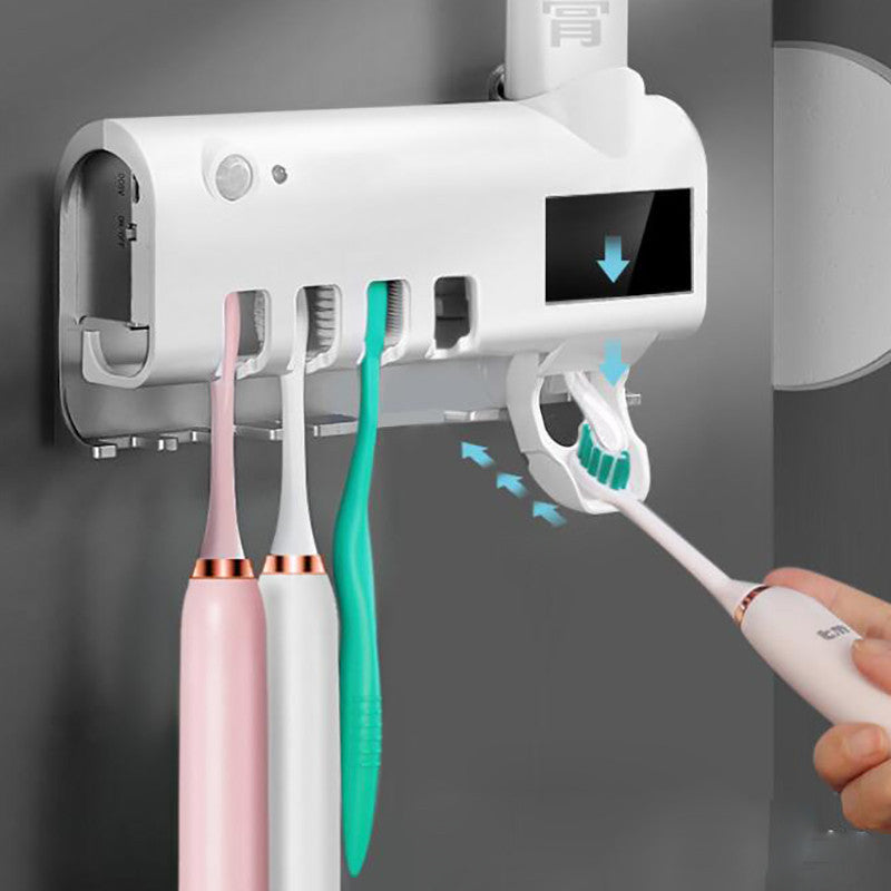 Intelligent UV Toothbrush Sterilizer Automatic Toothpaste