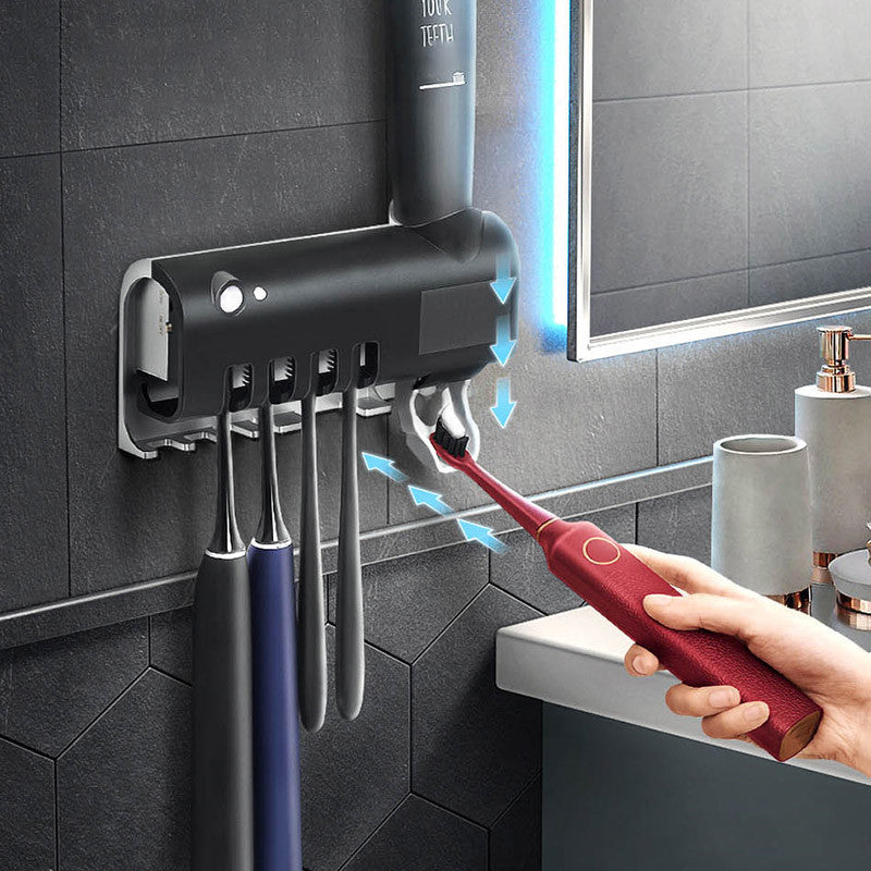 Intelligent UV Toothbrush Sterilizer Automatic Toothpaste