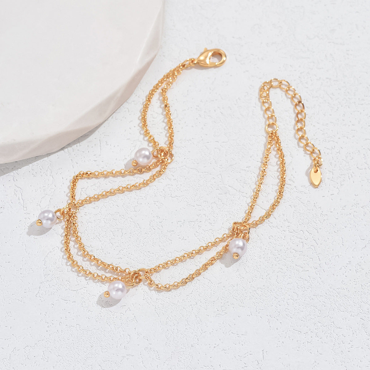 Pearl Anklet Elegant High-grade Luxury
