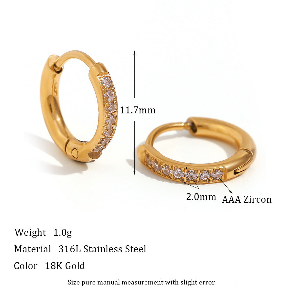 Zircon Earrings