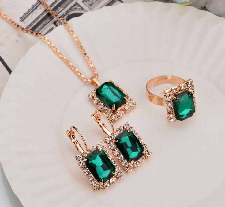 Crystal Three-piece Set