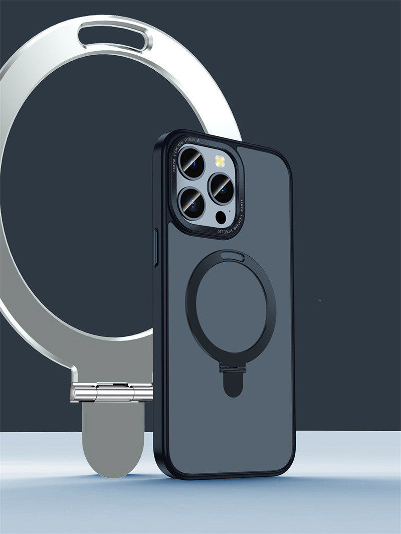 Aluminum Bracket Magnetic Phone Case