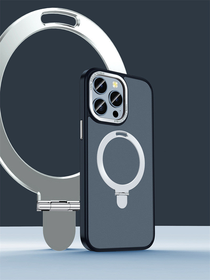 Aluminum Bracket Magnetic Phone Case