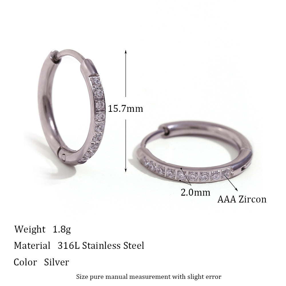 Zircon Earrings