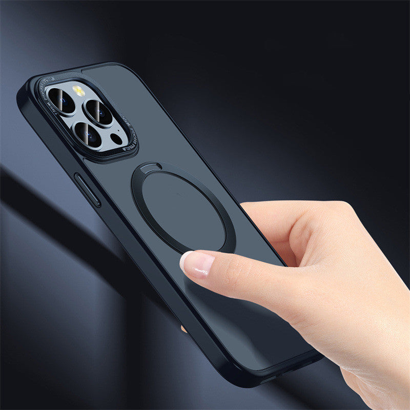 Aluminum Bracket Magnetic Phone Case