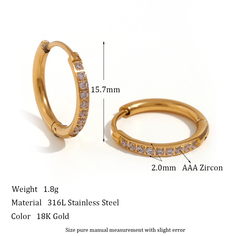Zircon Earrings
