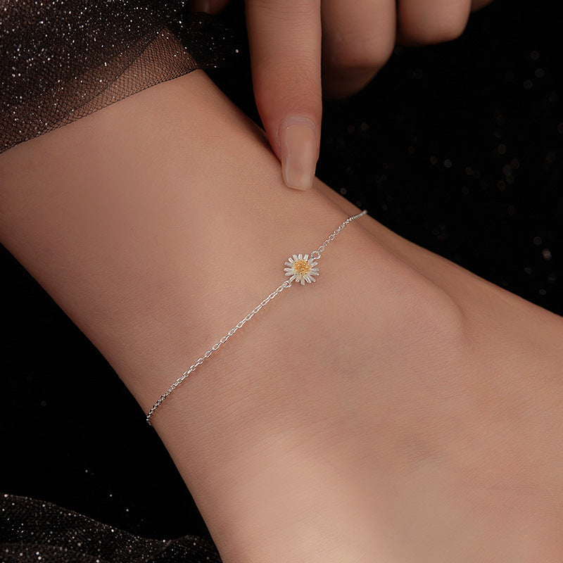 S925 Silver Anklet Thin Chain