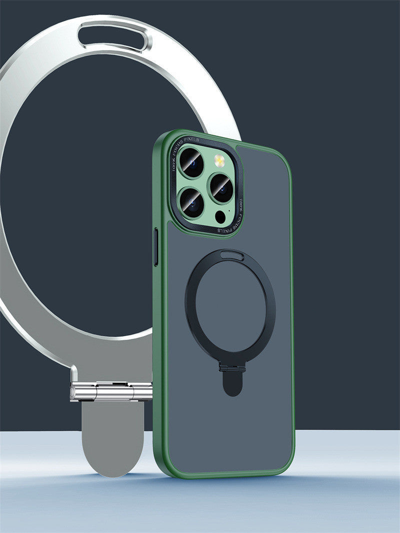 Aluminum Bracket Magnetic Phone Case
