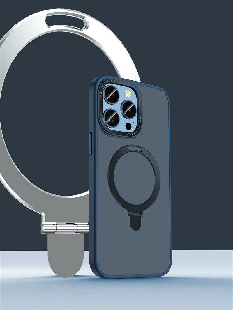 Aluminum Bracket Magnetic Phone Case