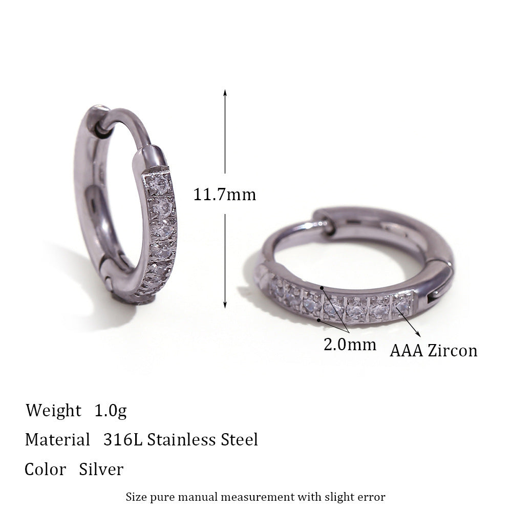 Zircon Earrings
