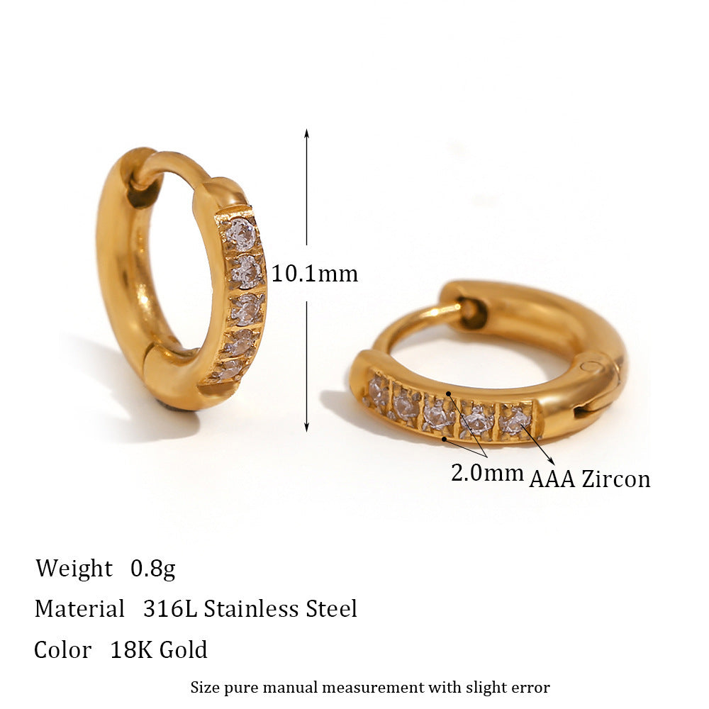 Zircon Earrings