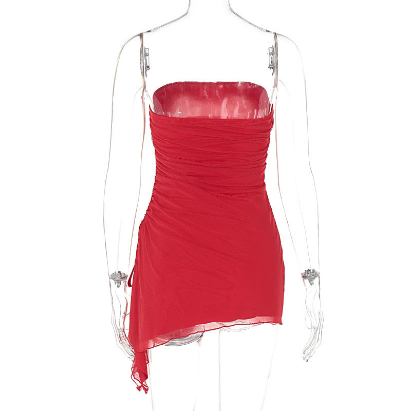 Tube-top Fashion Backless Dresses