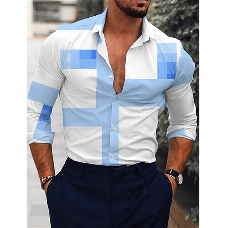 3D Long-sleeved Shirt