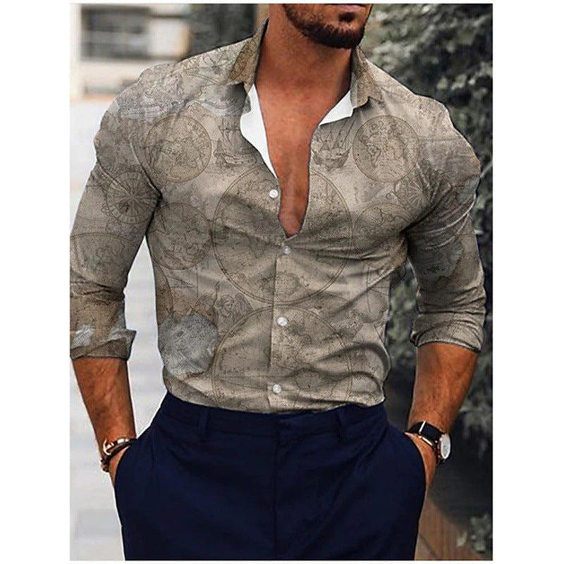 3D Long-sleeved Shirt
