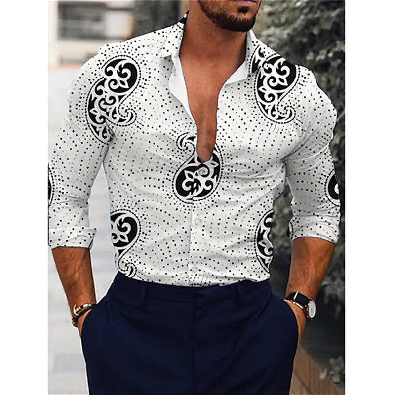 3D Long-sleeved Shirt