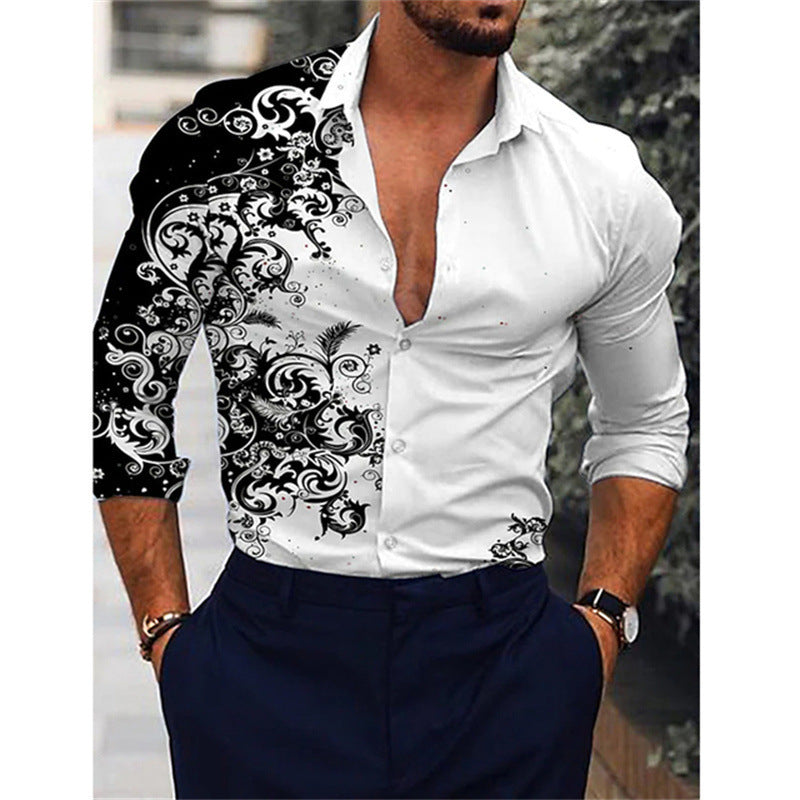 3D Long-sleeved Shirt