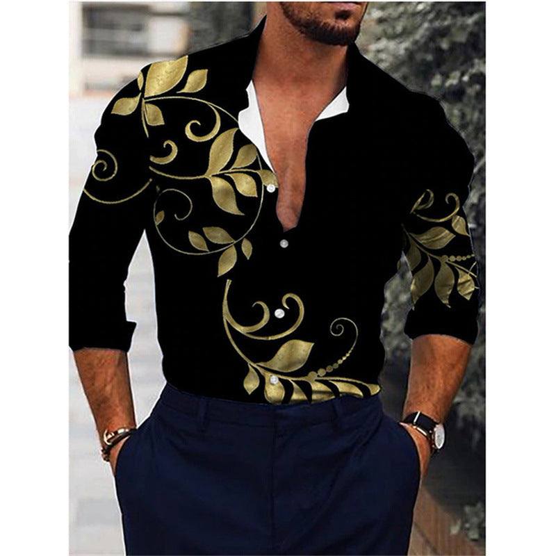 3D Long-sleeved Shirt