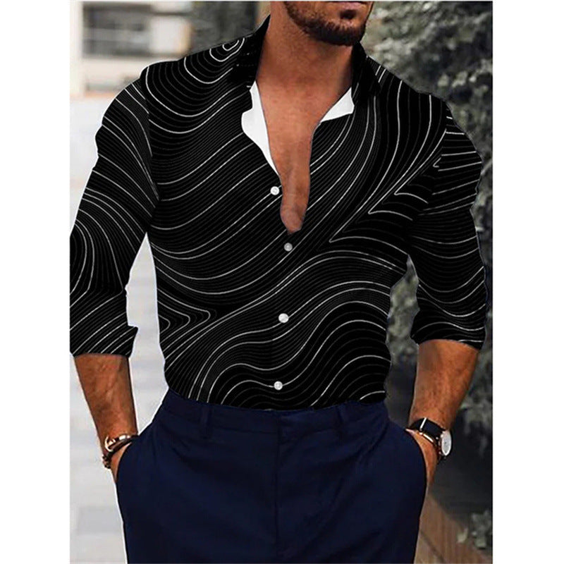 3D Long-sleeved Shirt