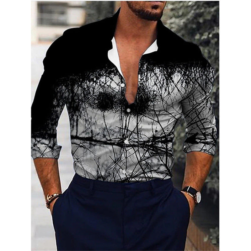 3D Long-sleeved Shirt