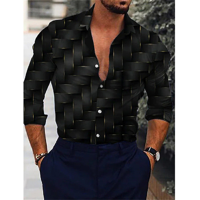 3D Long-sleeved Shirt