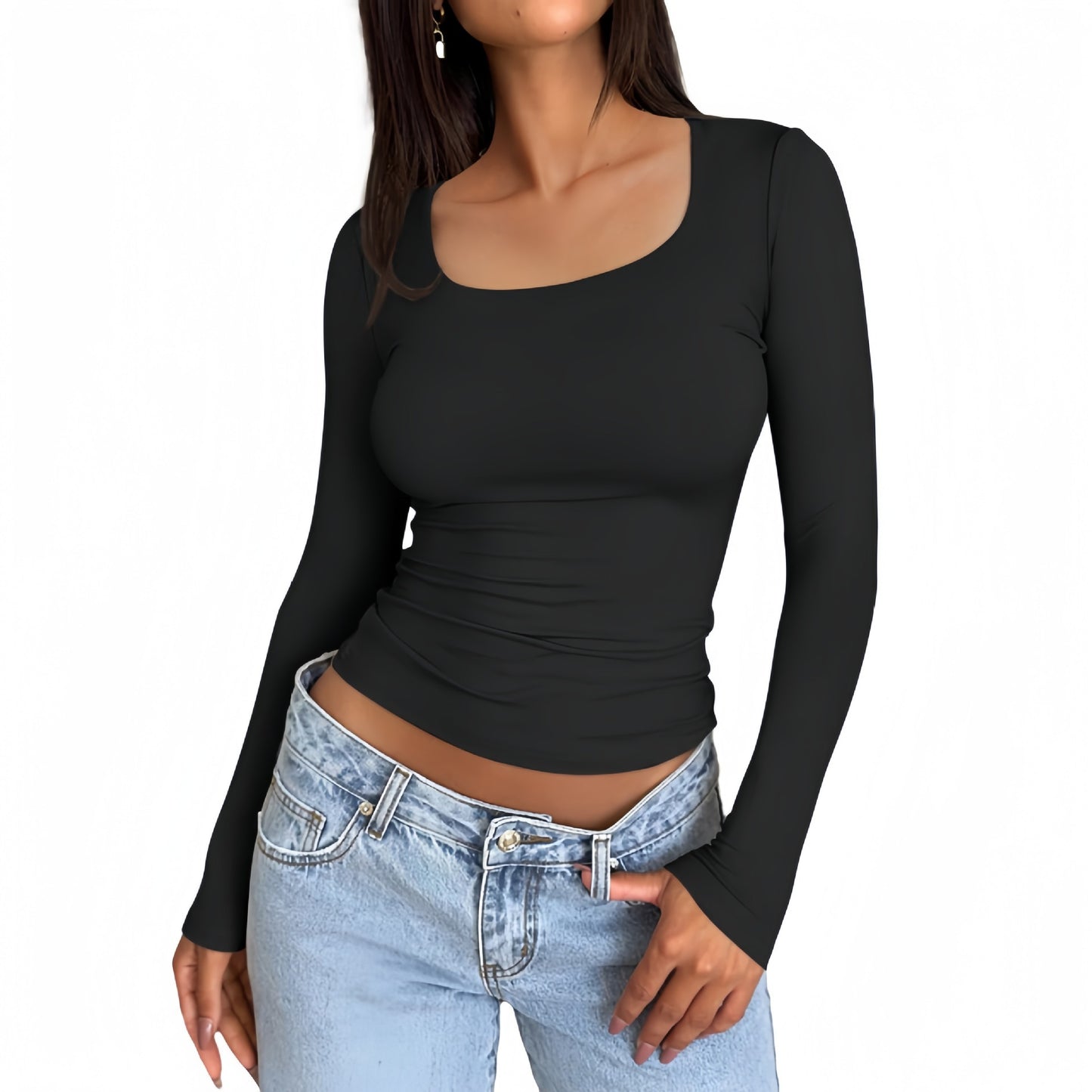 Sexy Long Sleeve Women's T-shirt