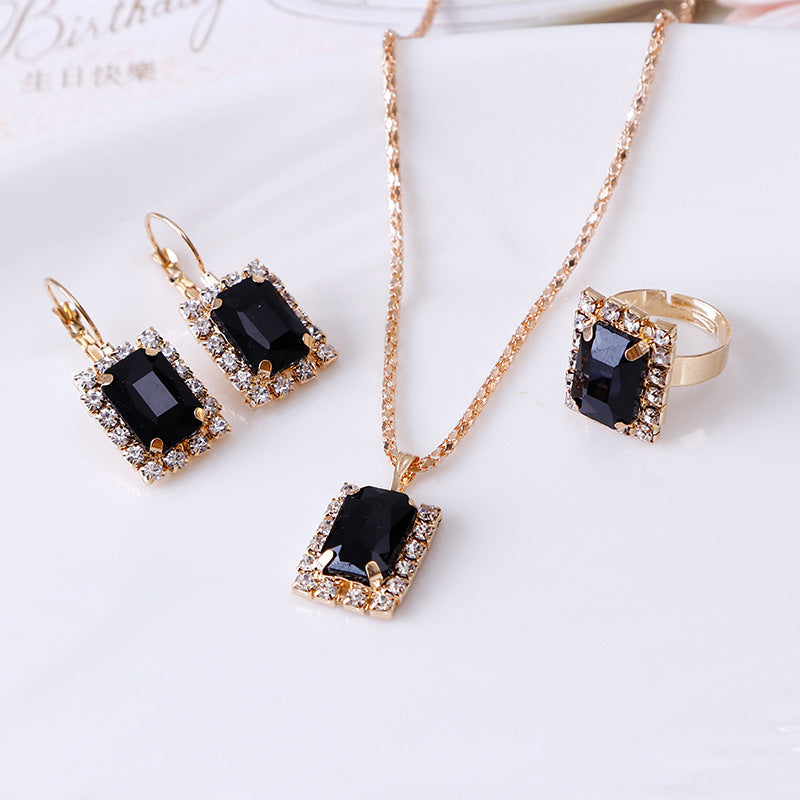 Crystal Three-piece Set