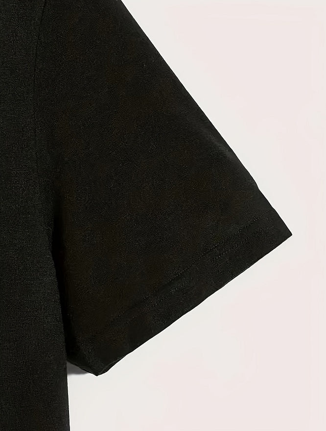 Casual T-Shirt - Comfortable Crew Neck