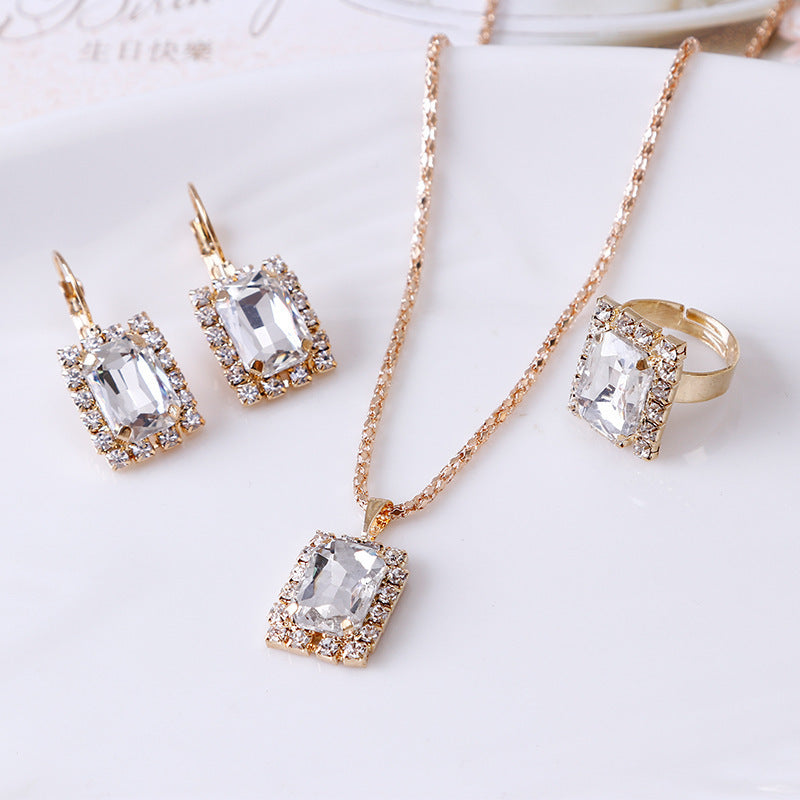 Crystal Three-piece Set