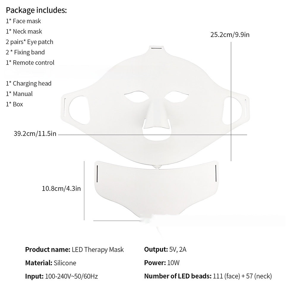 Beauty Silicone Mask Light