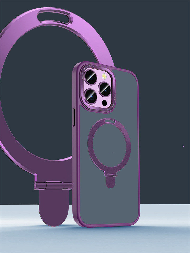 Aluminum Bracket Magnetic Phone Case