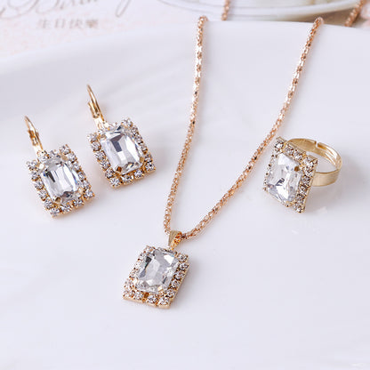 Crystal Three-piece Set