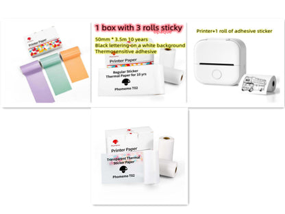 Mini Thermal Photo Printer