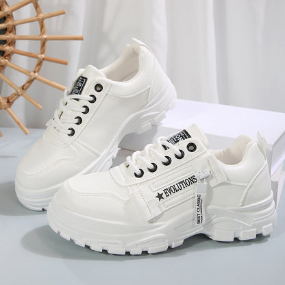 Sports Shoes With Side-Zipper For Women