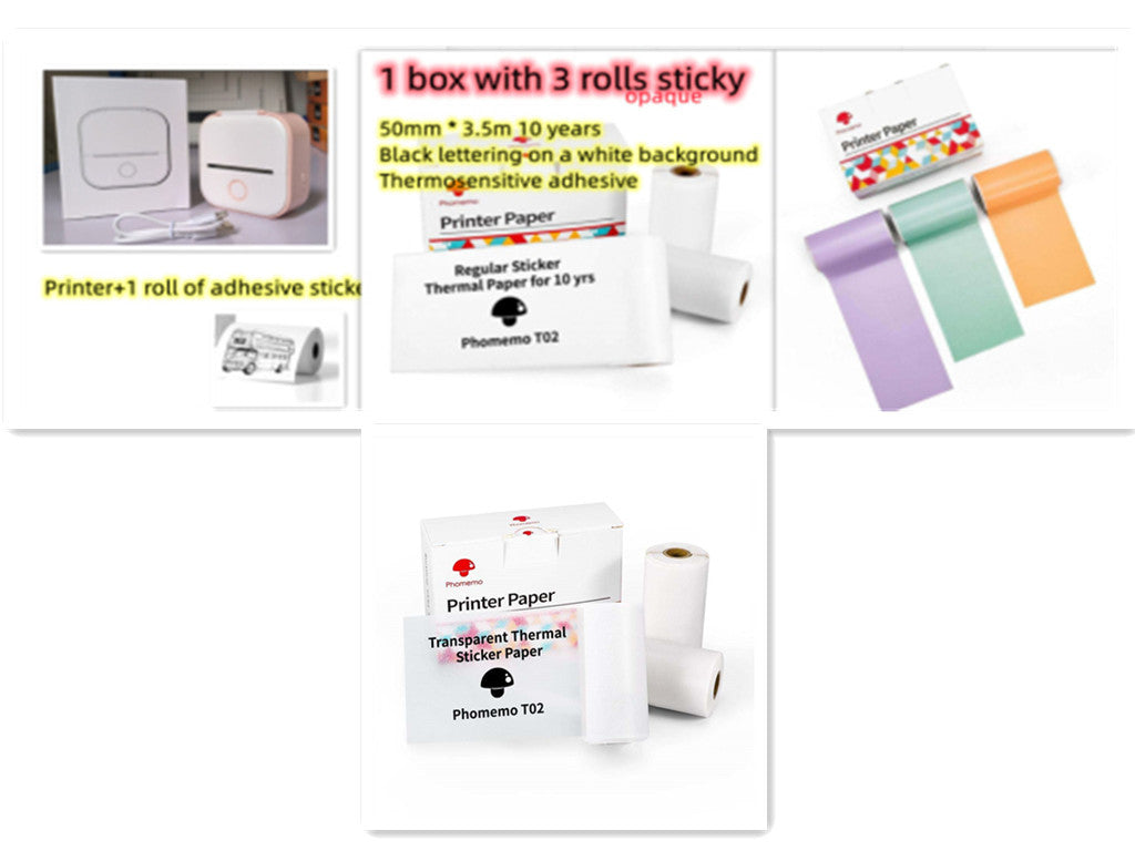 Mini Thermal Photo Printer