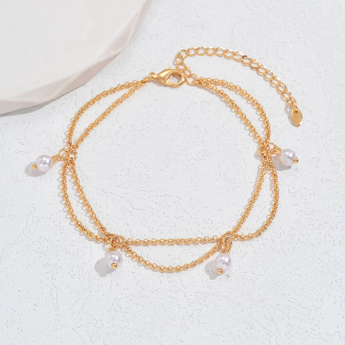 Pearl Anklet Elegant High-grade Luxury