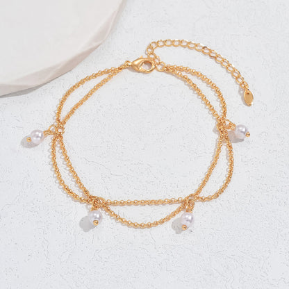 Pearl Anklet Elegant High-grade Luxury