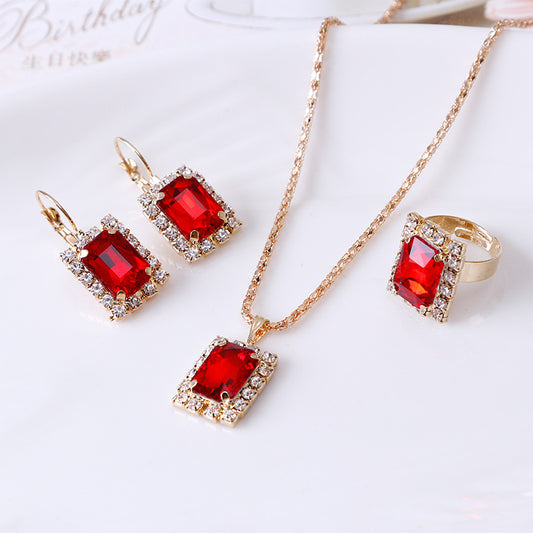 Crystal Three-piece Set