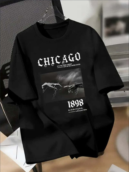 Casual T-Shirt - Comfortable Crew Neck