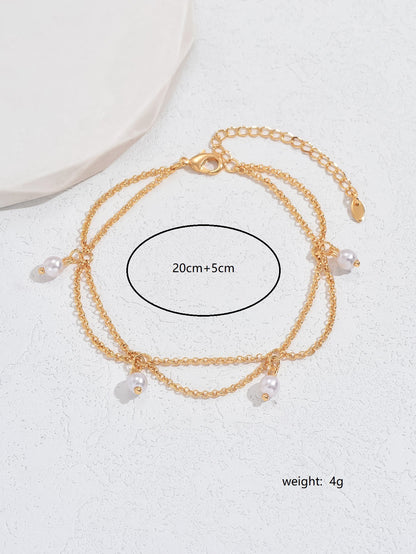 Pearl Anklet Elegant High-grade Luxury