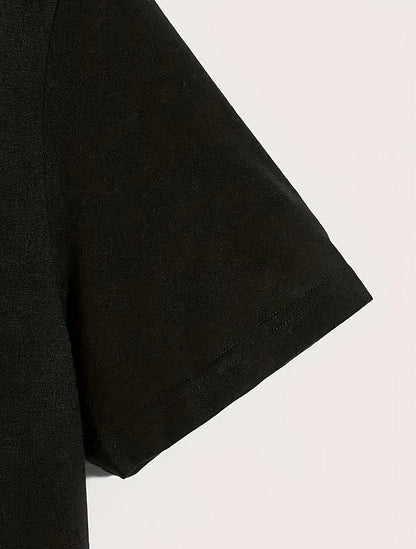 Casual T-Shirt - Comfortable Crew Neck