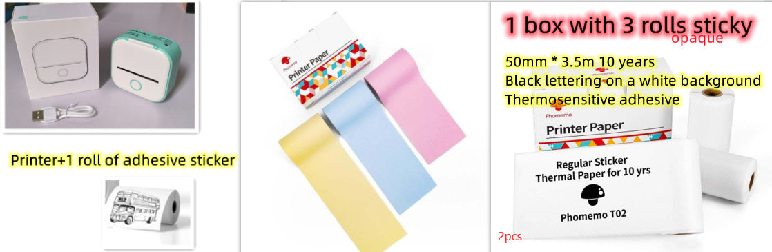 Mini Thermal Photo Printer