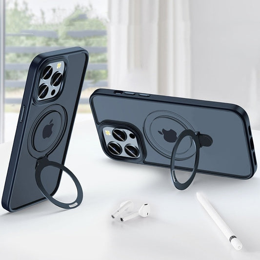 Aluminum Bracket Magnetic Phone Case