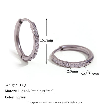 Zircon Earrings