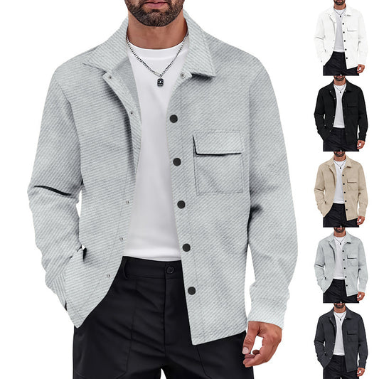 Men's Casual Shirt Jacket
