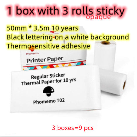 Mini Thermal Photo Printer