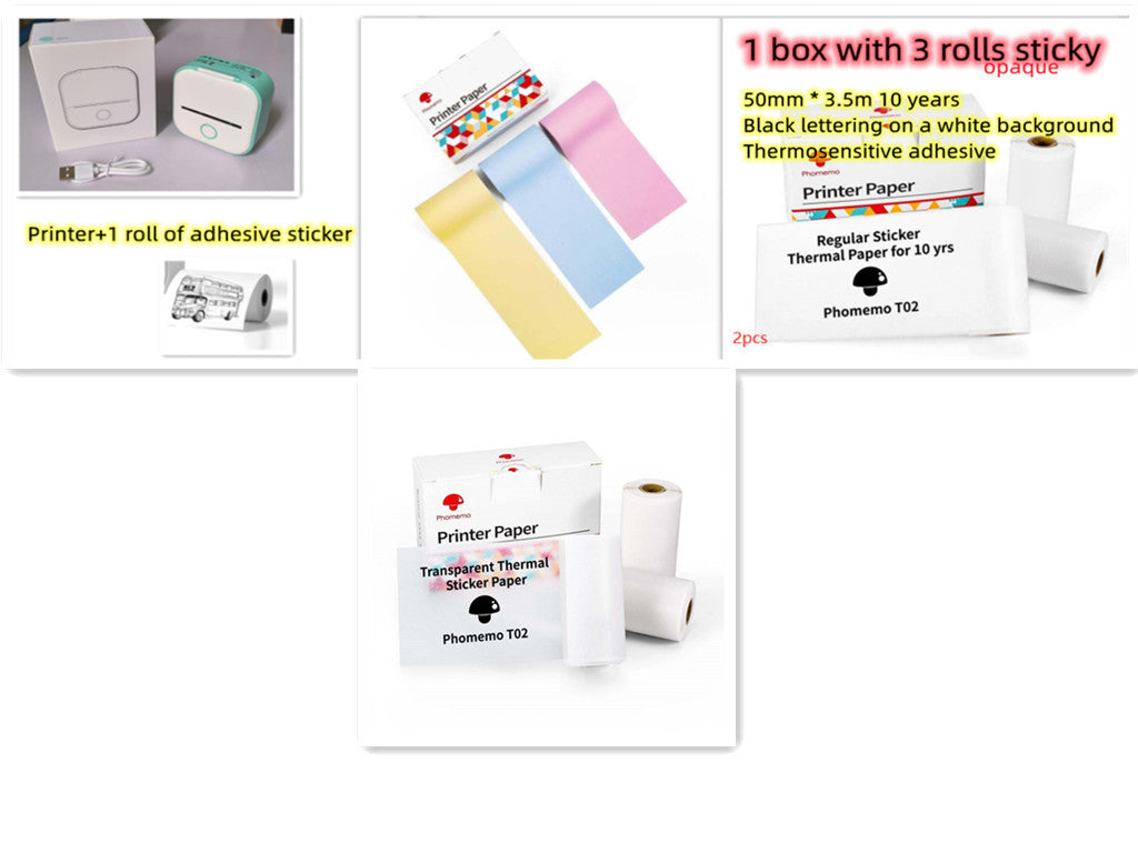Mini Thermal Photo Printer