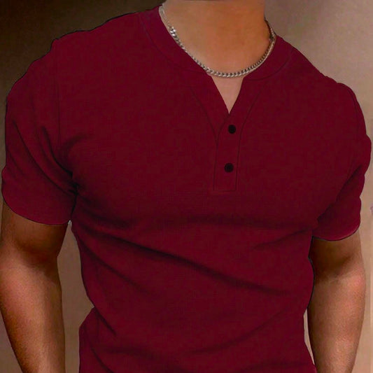 Summer Fashion Men's V-collar